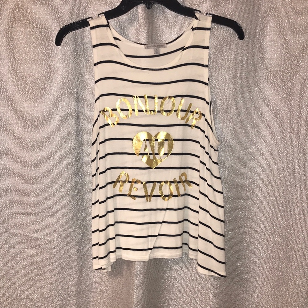“Bonjour Au Revoir” Tank